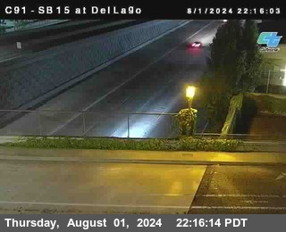 SB 15 at Del Lago bridge