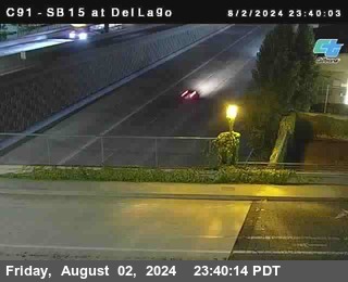 SB 15 at Del Lago bridge