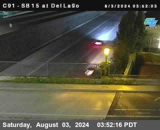 SB 15 at Del Lago bridge