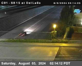 SB 15 at Del Lago bridge