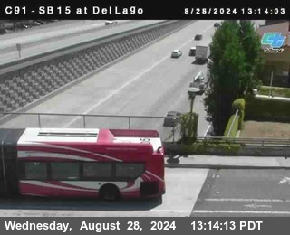 SB 15 at Del Lago bridge