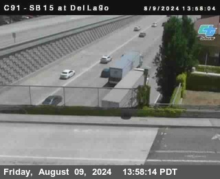 SB 15 at Del Lago bridge