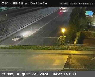 SB 15 at Del Lago bridge