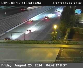 SB 15 at Del Lago bridge