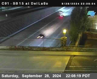 SB 15 at Del Lago bridge