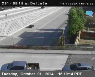 SB 15 at Del Lago bridge