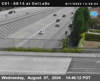 SB 15 at Del Lago bridge