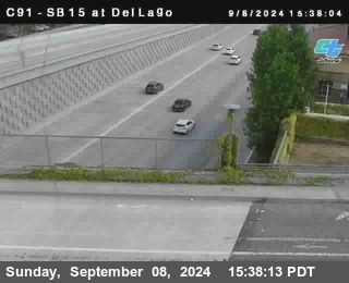 SB 15 at Del Lago bridge