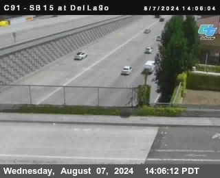 SB 15 at Del Lago bridge