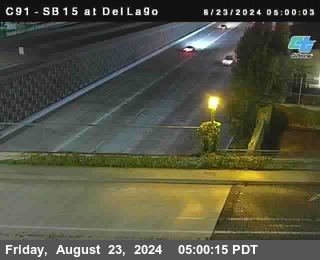 SB 15 at Del Lago bridge