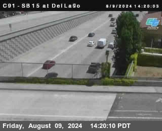 SB 15 at Del Lago bridge