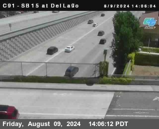 SB 15 at Del Lago bridge