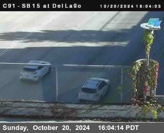 SB 15 at Del Lago bridge