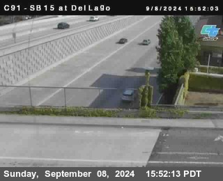 SB 15 at Del Lago bridge