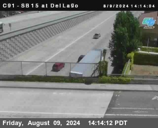 SB 15 at Del Lago bridge