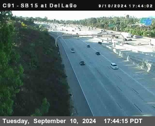 SB 15 at Del Lago bridge