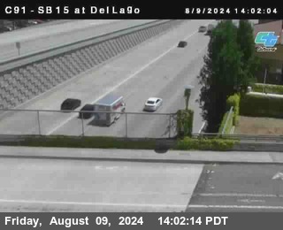 SB 15 at Del Lago bridge