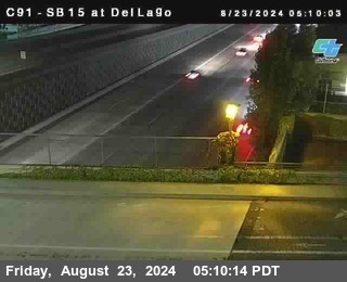 SB 15 at Del Lago bridge