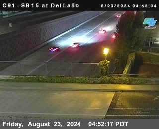 SB 15 at Del Lago bridge