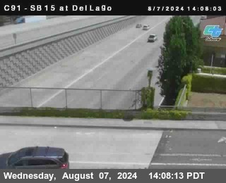 SB 15 at Del Lago bridge