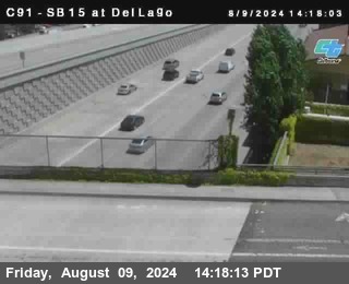 SB 15 at Del Lago bridge