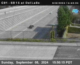 SB 15 at Del Lago bridge