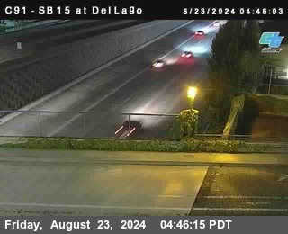 SB 15 at Del Lago bridge