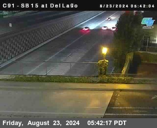 SB 15 at Del Lago bridge