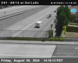 SB 15 at Del Lago bridge