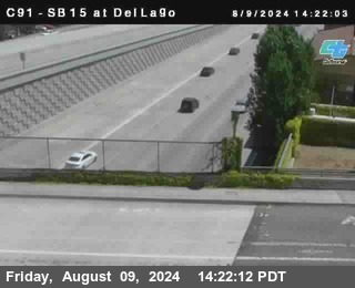 SB 15 at Del Lago bridge