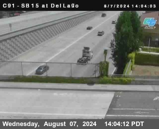 SB 15 at Del Lago bridge