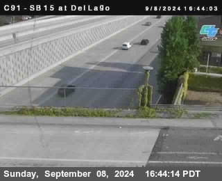 SB 15 at Del Lago bridge