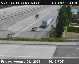 SB 15 at Del Lago bridge