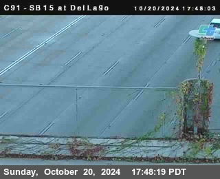 SB 15 at Del Lago bridge