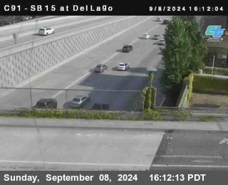 SB 15 at Del Lago bridge