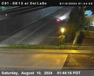 SB 15 at Del Lago bridge