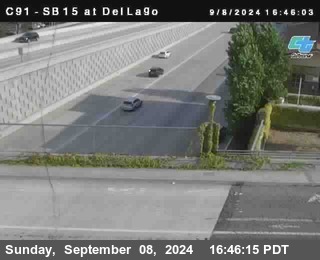 SB 15 at Del Lago bridge