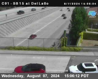 SB 15 at Del Lago bridge