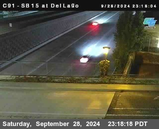 SB 15 at Del Lago bridge