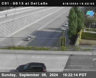 SB 15 at Del Lago bridge