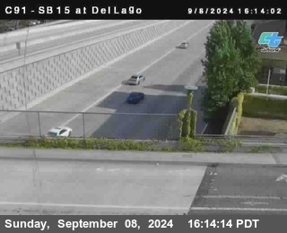 SB 15 at Del Lago bridge