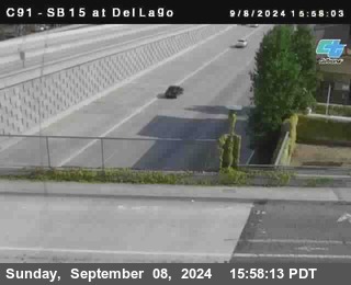 SB 15 at Del Lago bridge