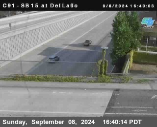 SB 15 at Del Lago bridge