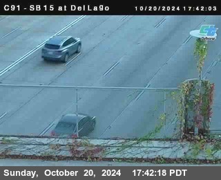 SB 15 at Del Lago bridge