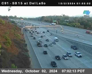 SB 15 at Del Lago bridge