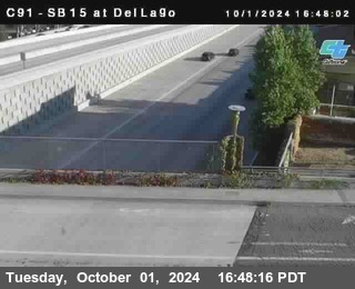 SB 15 at Del Lago bridge