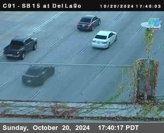 SB 15 at Del Lago bridge