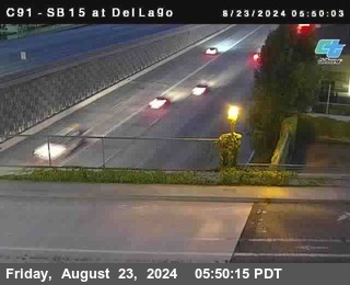 SB 15 at Del Lago bridge