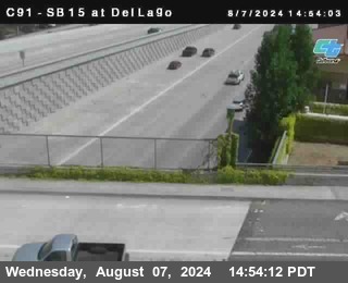 SB 15 at Del Lago bridge