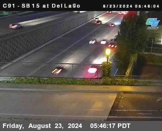 SB 15 at Del Lago bridge